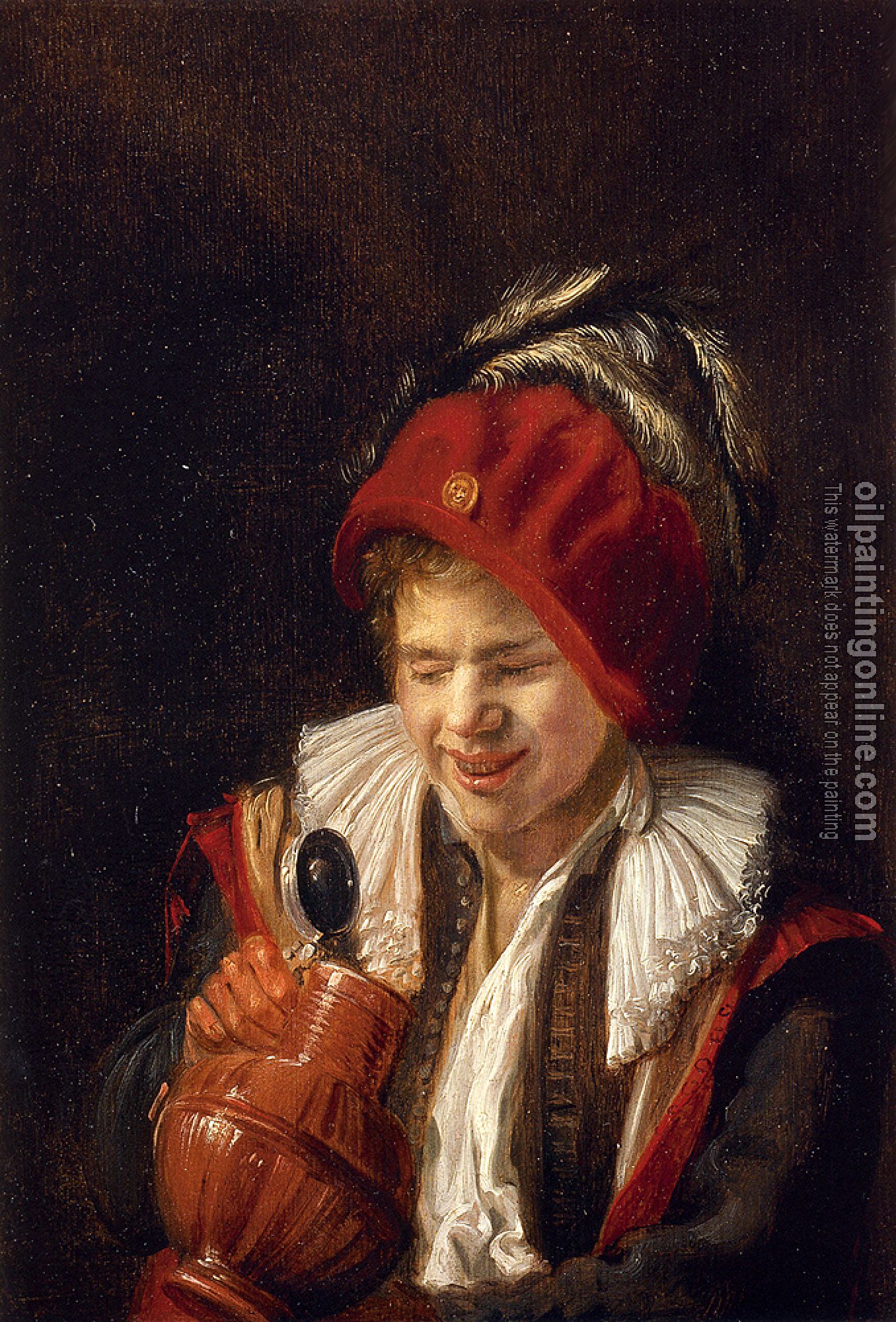 Judith Leyster - Kannekijker A Youth With A Jug